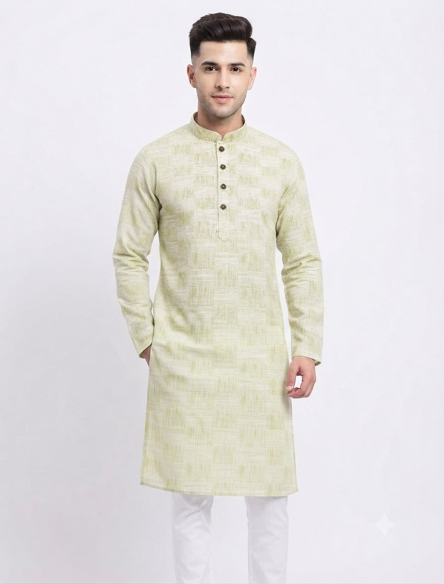 Men's Kurta Marvel - Pista