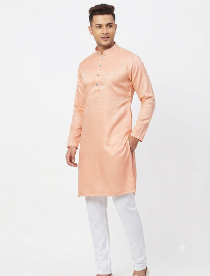 Men's Kurta Origin - Orange