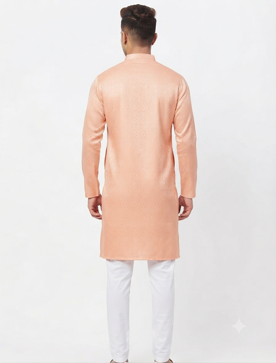 Men's Kurta Origin - Orange