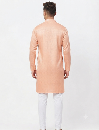 Men's Kurta Origin - Orange