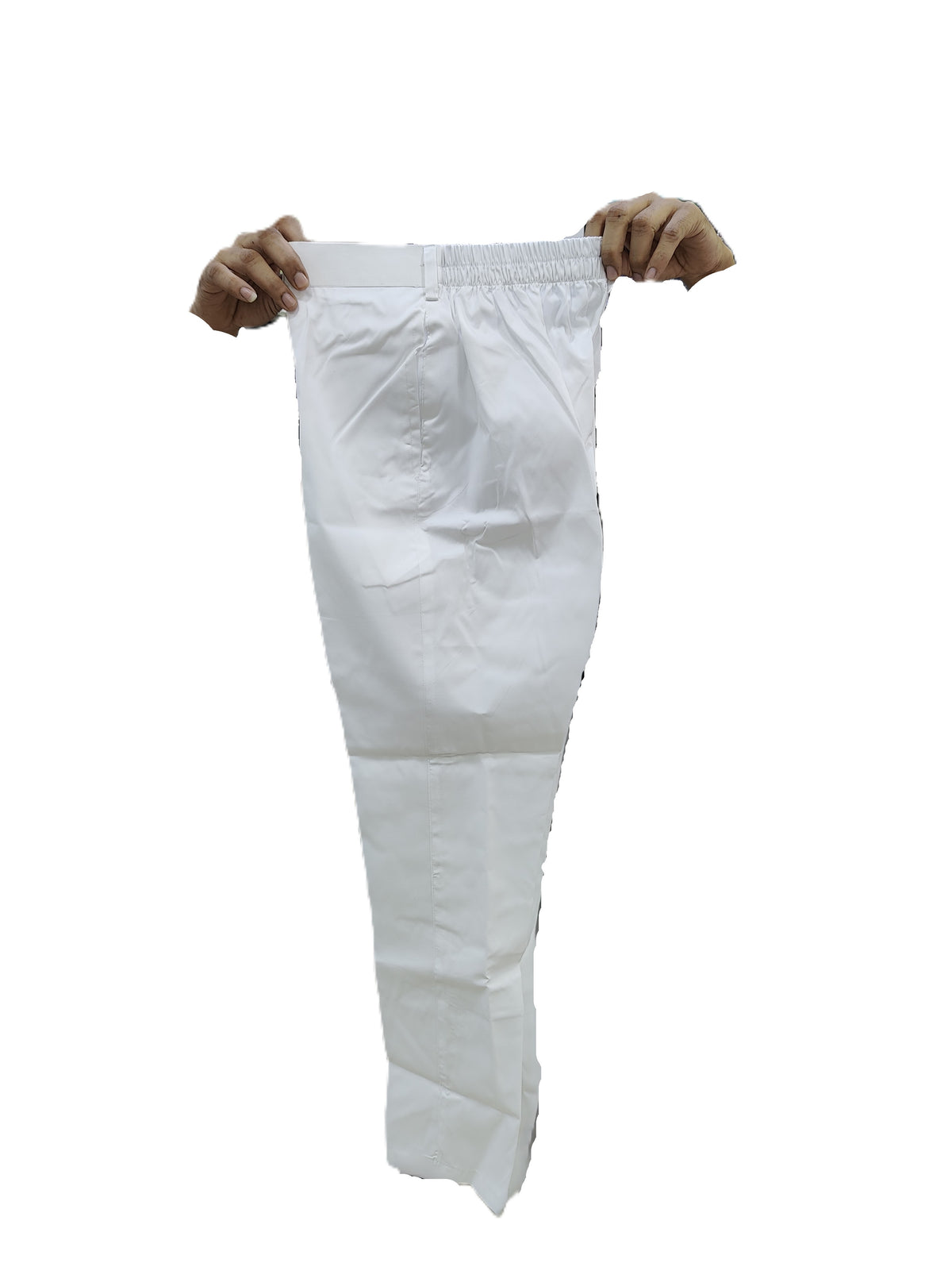 Men's Cotton White Polo Pant