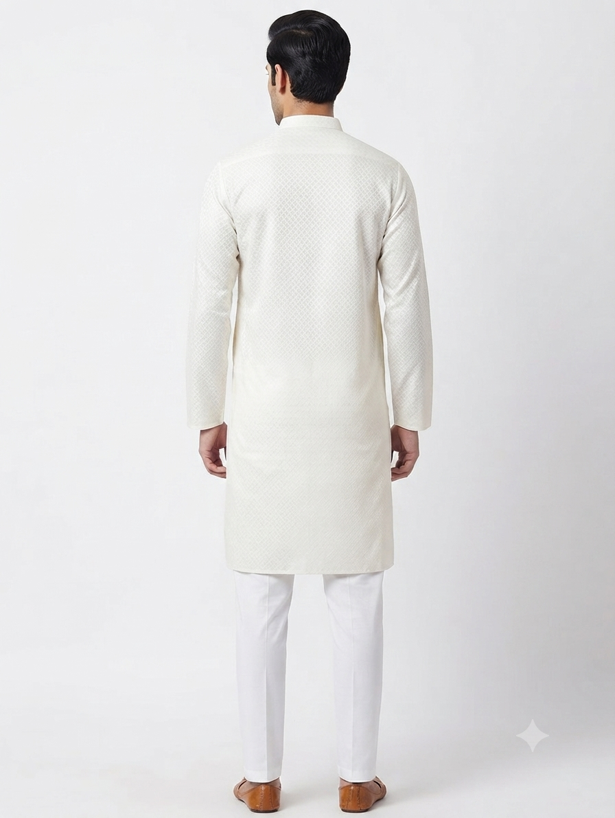 Men's Kurta Thunder - Cream
