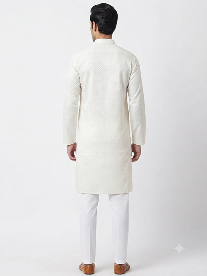 Men's Kurta Thunder - Cream