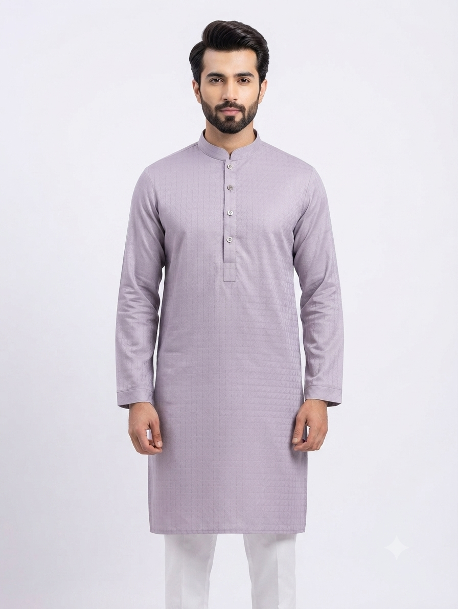 Men's Kurta Thunder - Purple