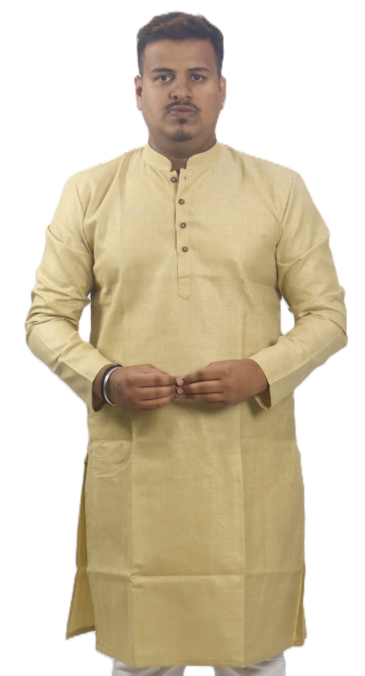 BLOSSOM MEN'S KURTA BEIGE