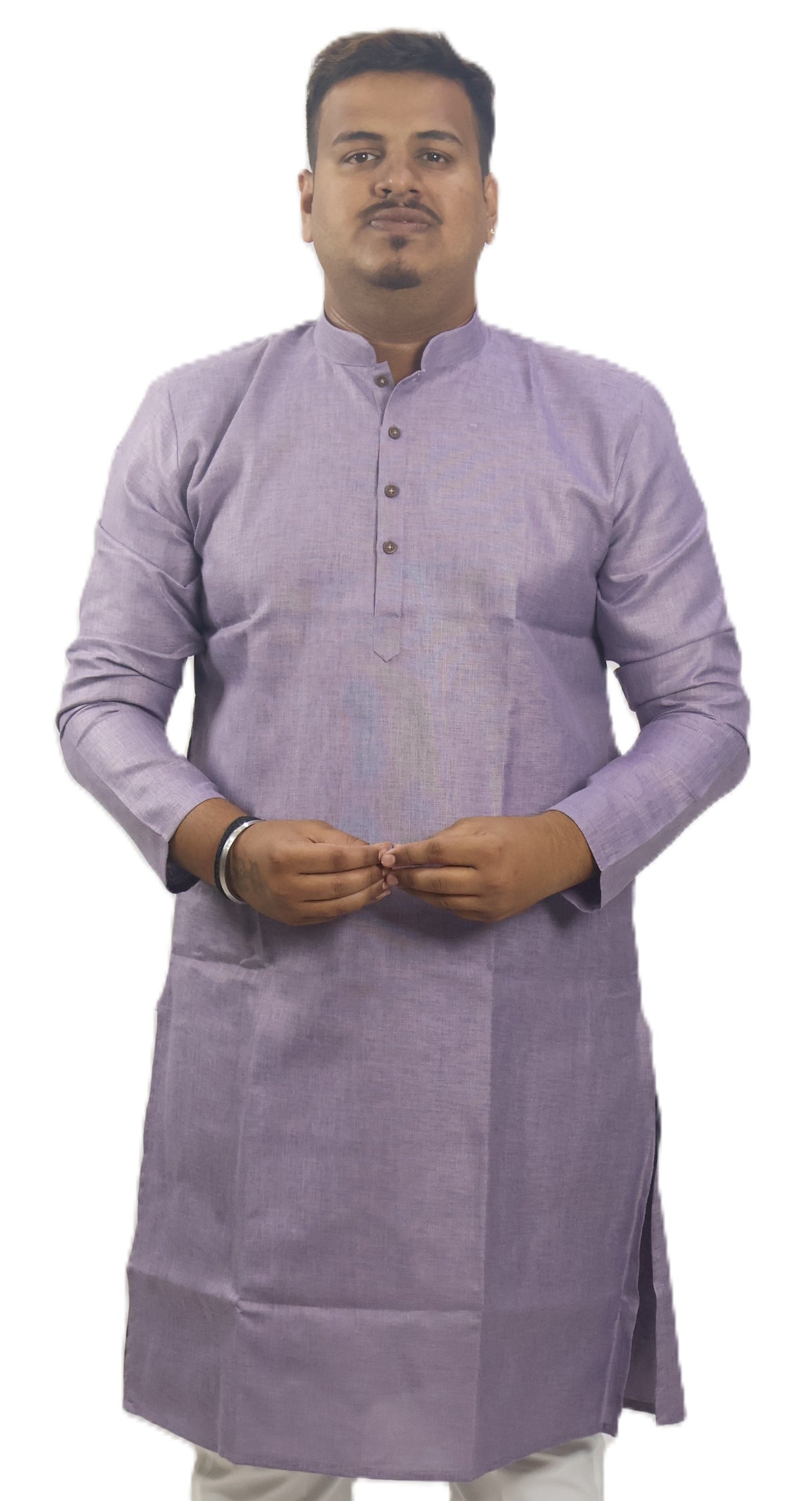 BLOSSOM MEN'S KURTA DARK LAVENDER