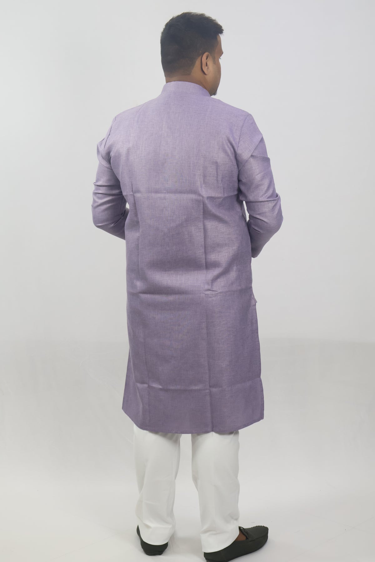 BLOSSOM MEN'S KURTA DARK LAVENDER