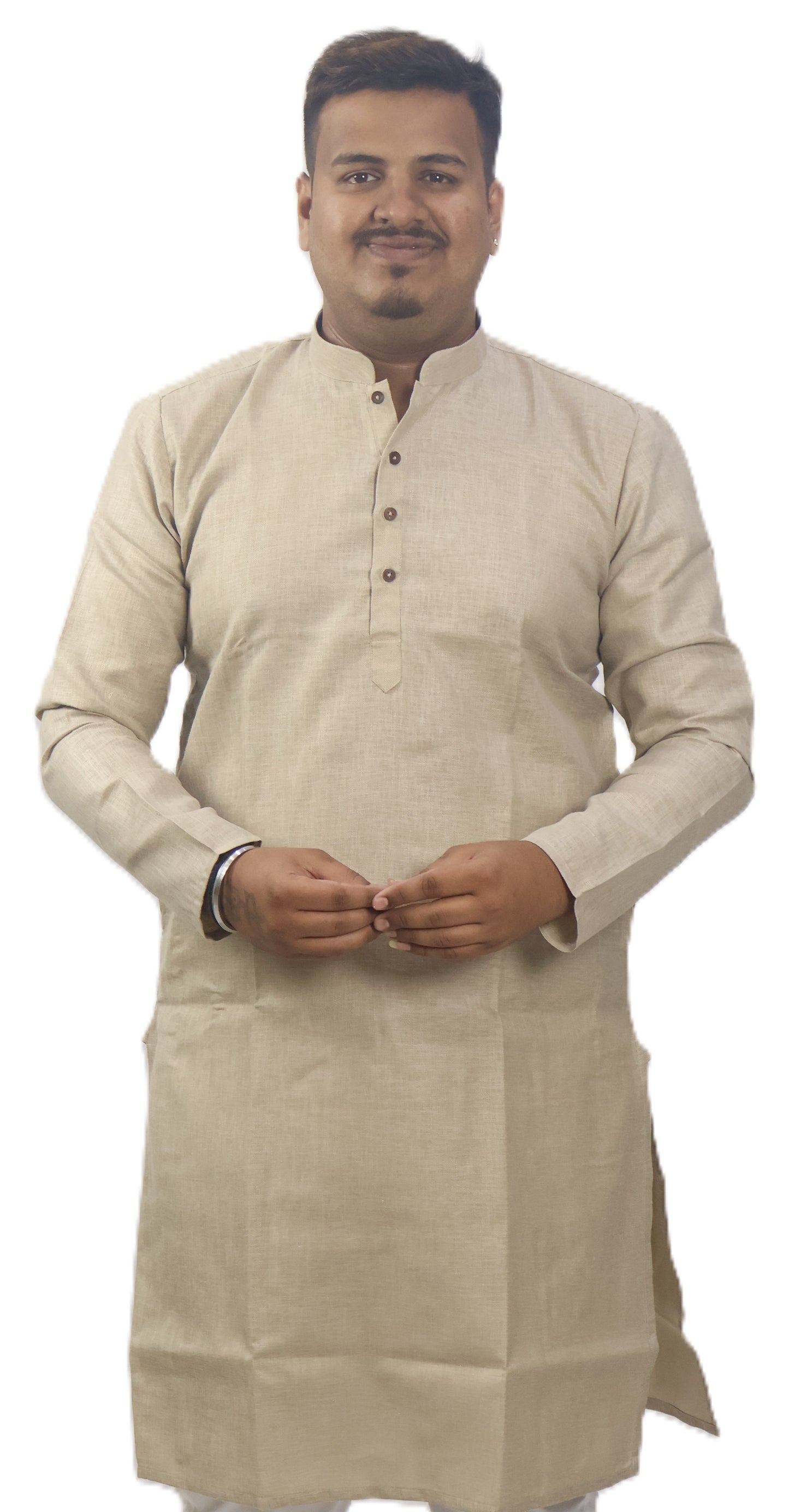 BLOSSOM MEN'S KURTA JUTE