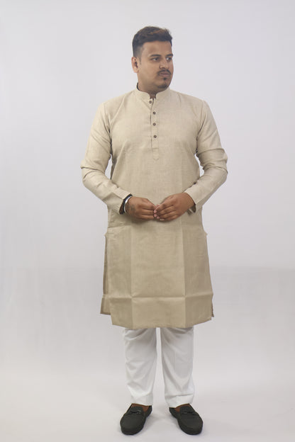 BLOSSOM MEN'S KURTA JUTE