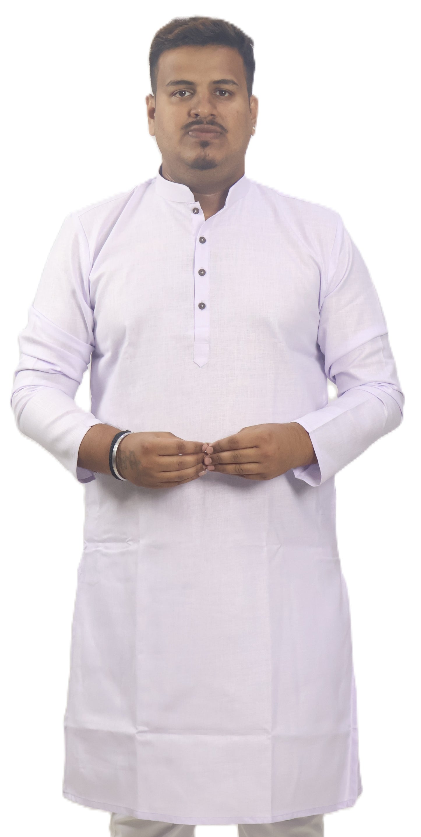 BLOSSOM MEN'S KURTA LAVENDER