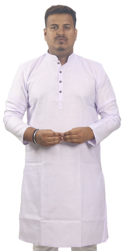 BLOSSOM MEN'S KURTA LAVENDER