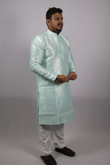 MEN'S KURTA 1131 MINT GREEN