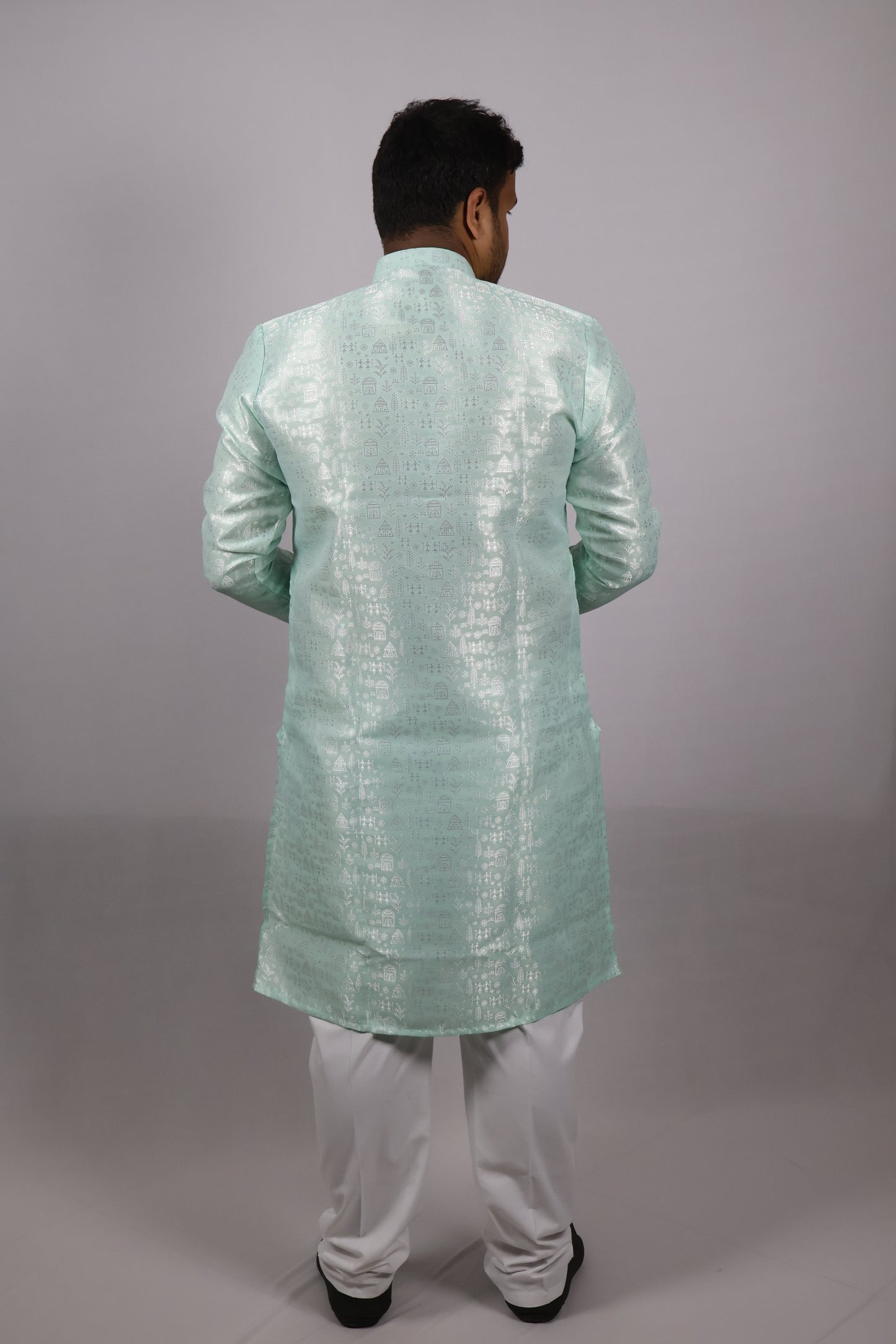 MEN'S KURTA 1131 MINT GREEN
