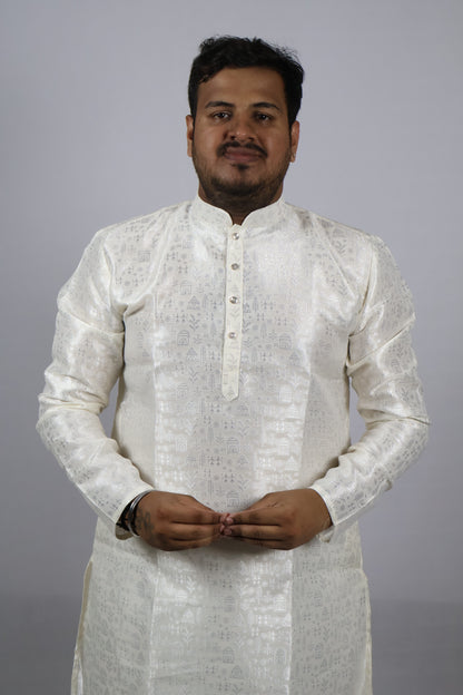 MEN'S KURTA 1131 OFF WHITE