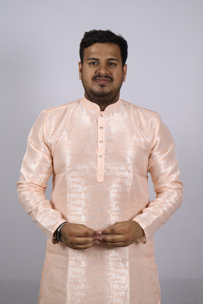 MEN'S KURTA 1131 PEACH