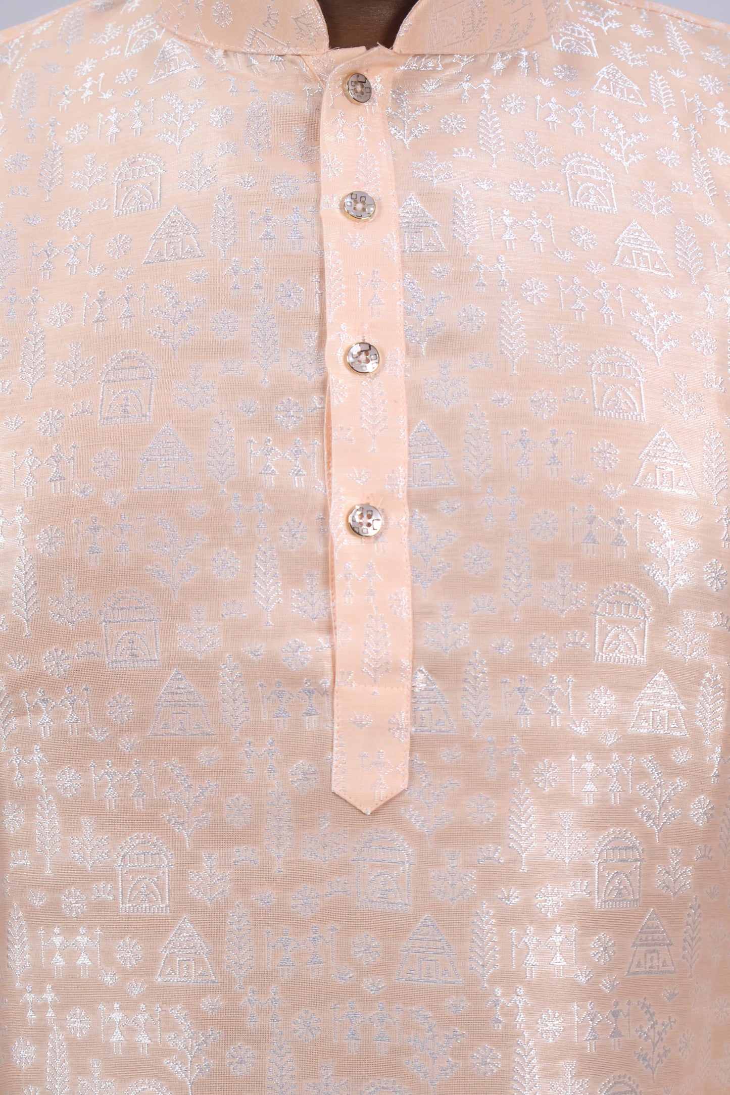 MEN'S KURTA 1131 PEACH