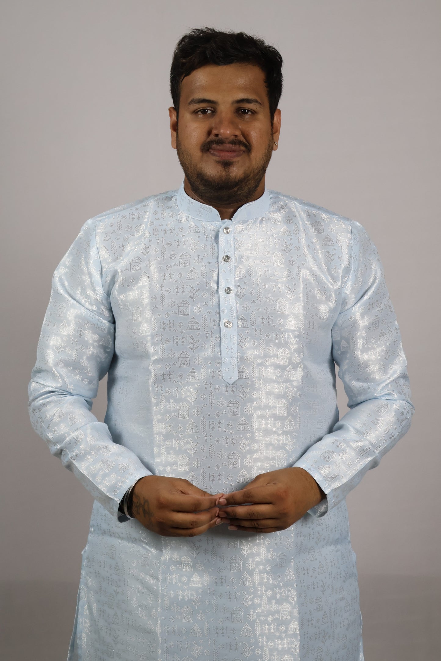 MEN'S KURTA 1131 SKY BLUE