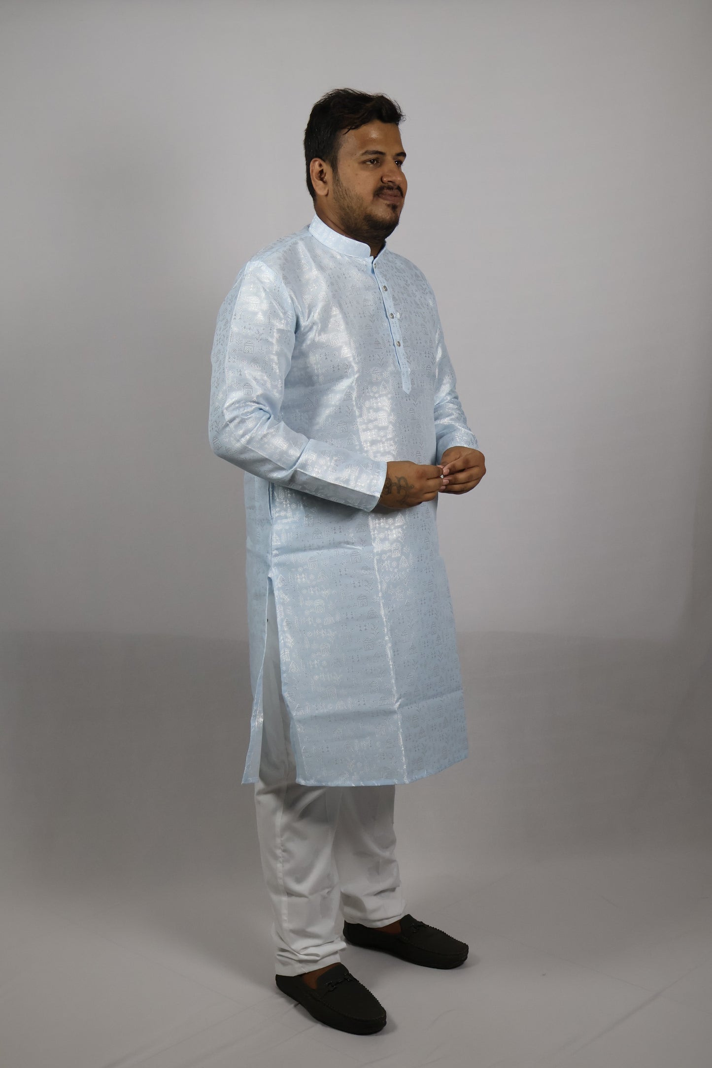 MEN'S KURTA 1131 SKY BLUE