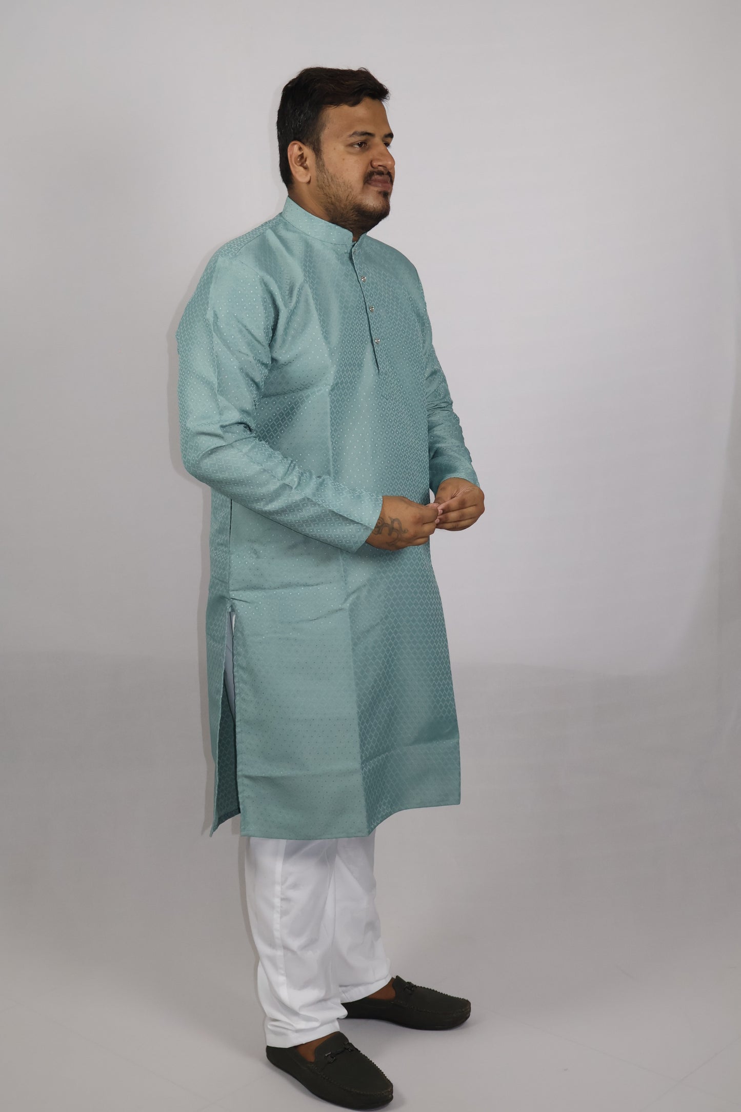 MEN'S KURTA 5048 GREEN