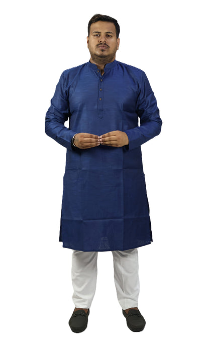 SPICY MEN'S KURTA NAVY BLUE
